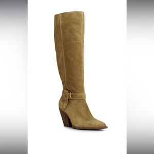 Vince Camuto pointed toe knee high boot
